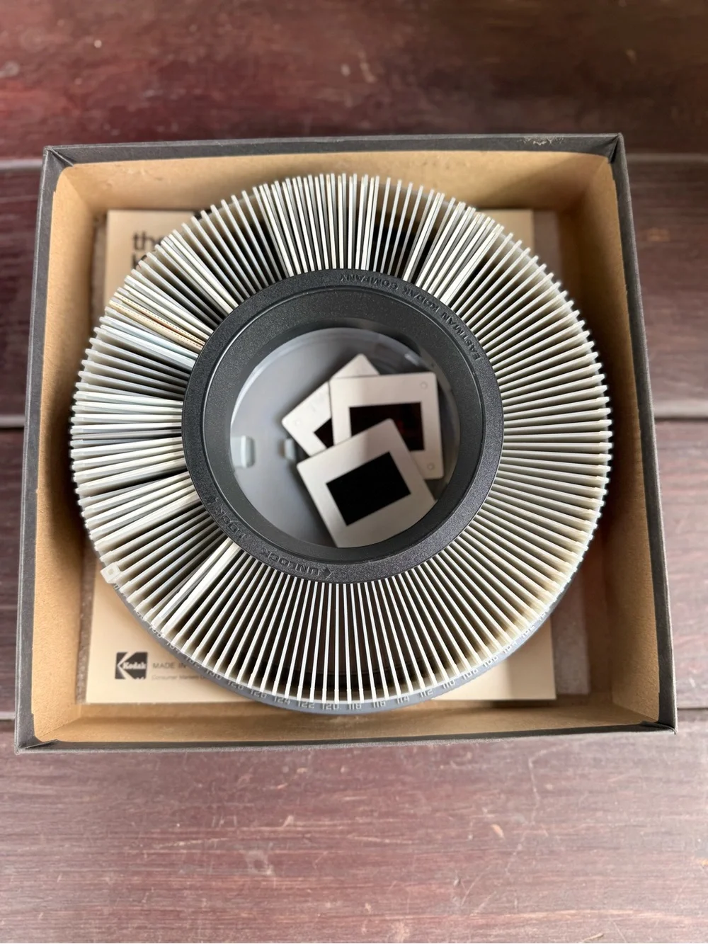 Kodak Carousel Transvue 140 Slide Tray CAT for Kodak Projector